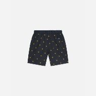 Picture of SCOTCH&SODA MEN'S FAVE PRINTED LINEN-BLEND SHORTS - TILES STARS GOLD FLAKE 2