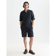 Снимка на SCOTCH&SODA МЪЖКА РИЗА LINEN PRINTED REGULAR FIT - TILES STARS GOLD FLAKE 7