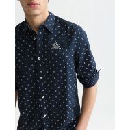 Снимка на SCOTCH&SODA МЪЖКА РИЗА PRINTED COTTON POPLIN REGULAR FIT - SOFT GEO MINI SKY CAPTAIN 6