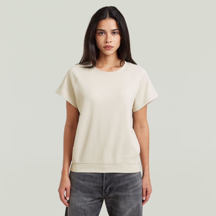 Снимка на G-STAR ДАМСКИ ТОП RAGLAN TOP WHITEBAIT