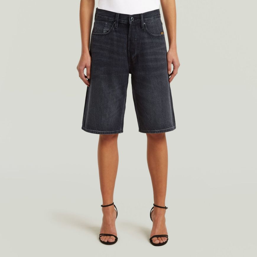 Снимка на G-STAR ДАМСКИ БЕРМУДИ BERMUDA SHORTS CLEAN EDGE WORN BLACK SMOKE