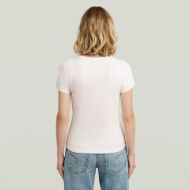 Снимка на G-STAR ДАМСКИ ТОП SLIM RIB TOP MILK 2