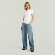 Снимка на G-STAR ДАМСКИ ТОП SLIM RIB TOP MILK 5