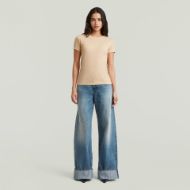 Снимка на G-STAR ДАМСКИ ТОП SLIM RIB TOP MELLOW BUFF 4