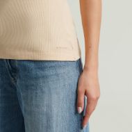 Снимка на G-STAR ДАМСКИ ТОП SLIM RIB TOP MELLOW BUFF 3