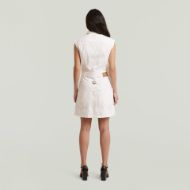 Снимка на G-STAR ДАМСКА РОКЛЯ CINCH DRESS ECRU 3