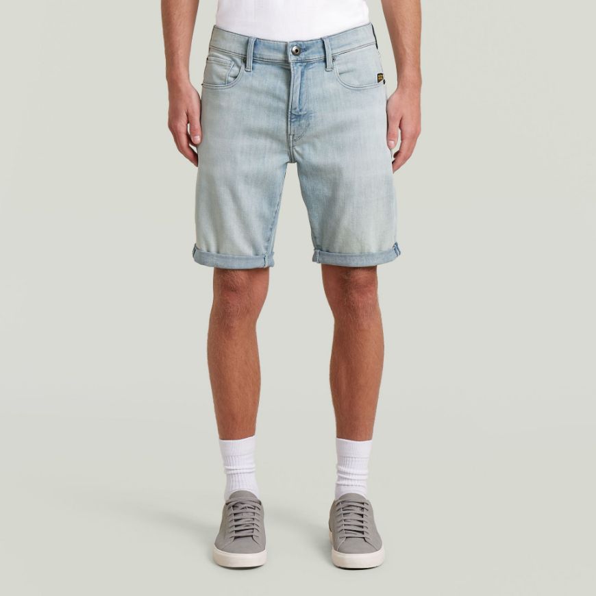 Picture of G-STAR MEN'S 3301 SLIM SHORTS IN LT AGED