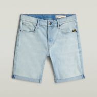 Picture of G-STAR MEN'S 3301 SLIM SHORTS IN LT AGED 6