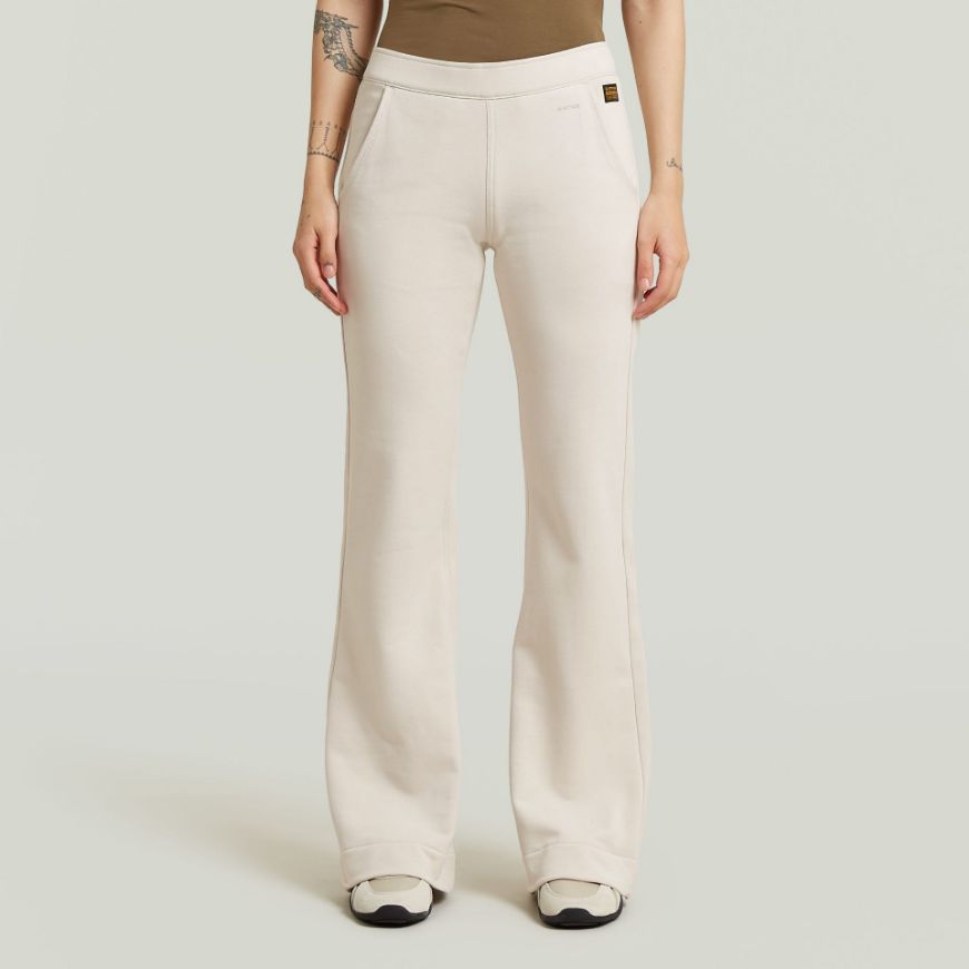 Снимка на G-STAR ДАМСКИ СПОРТЕН ПАНТАЛОН FLARED SWEAT PANT WHITEBAIT
