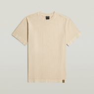 Picture of G-STAR MEN'S GS-01 WASHED T-SHIRT IN CREAM GD 6