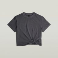 Снимка на G-STAR ДАМСКИ ТОП WASHED RELAXED KNOT TOP PETROL GD 6