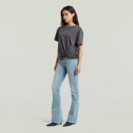 Снимка на G-STAR ДАМСКИ ТОП WASHED RELAXED KNOT TOP PETROL GD 5