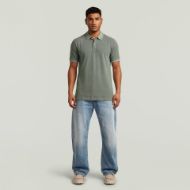 Picture of G-STAR MEN'S DUNDA OVERDYED SLIM POLO IN ORPHUS GD 3