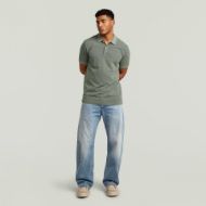Picture of G-STAR MEN'S DUNDA OVERDYED SLIM POLO IN ORPHUS GD 5