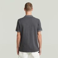 Picture of G-STAR MEN'S DUNDA OVERDYED SLIM POLO IN PETROL GD 2
