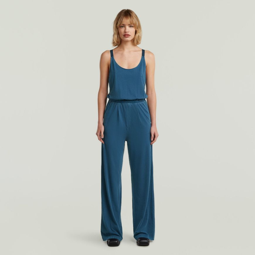 Снимка на G-STAR ДАМСКИ ГАЩЕРИЗОН STRAPPY JUMPSUIT RANK BLUE GD