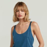 Снимка на G-STAR ДАМСКИ ГАЩЕРИЗОН STRAPPY JUMPSUIT RANK BLUE GD 4