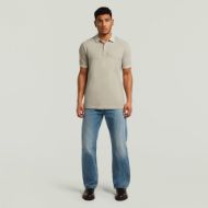 Picture of G-STAR MEN'S DUNDA OVERDYED SLIM POLO IN KIT GD 3