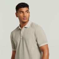 Picture of G-STAR MEN'S DUNDA OVERDYED SLIM POLO IN KIT GD 4