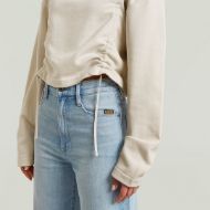 Снимка на G-STAR ДАМСКИ СУИТШЪРТ ADJUSTABLE STRINGS SWEAT WHITEBAIT 4