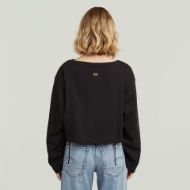 Снимка на G-STAR ДАМСКИ СУИТШЪРТ ADJUSTABLE STRINGS SWEAT DK BLACK 2