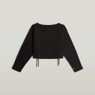 Снимка на G-STAR ДАМСКИ СУИТШЪРТ ADJUSTABLE STRINGS SWEAT DK BLACK 6