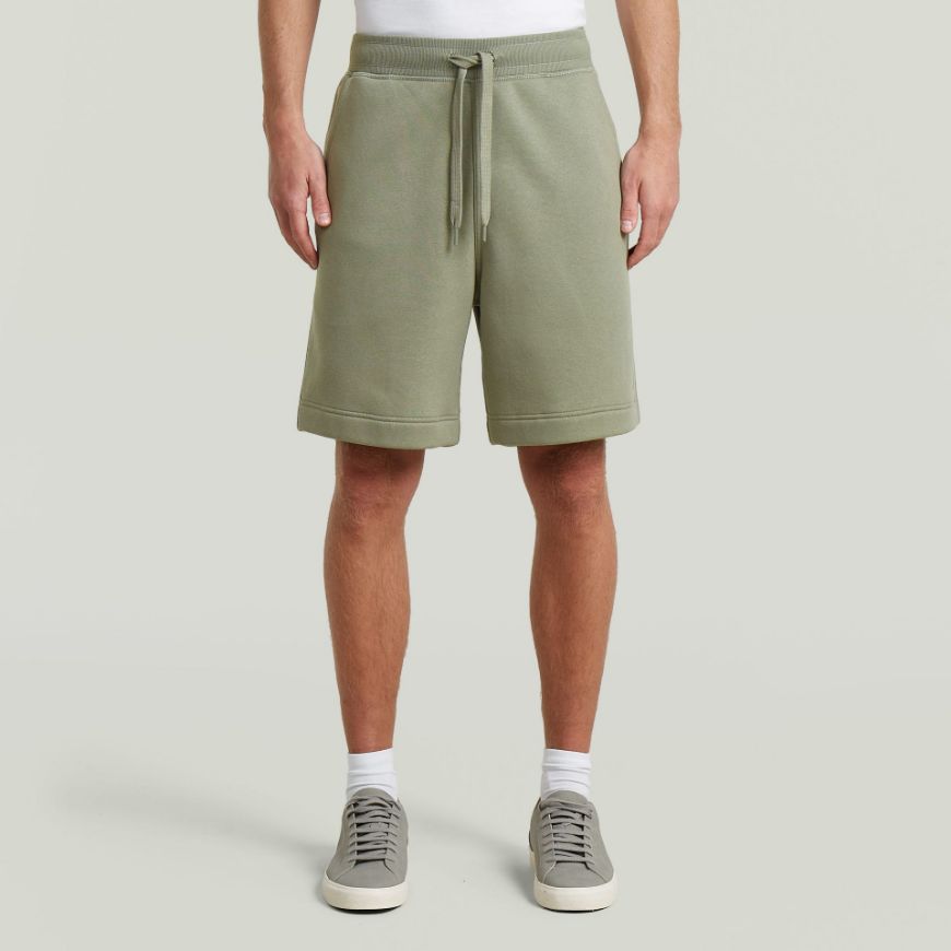 Picture of G-STAR MEN'S PREMIUM CORE SWEAT SHORTS IN LT ORPHUS