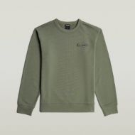 Picture of G-STAR MEN'S 90S LOGO R SWEAT IN ORPHUS 6