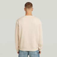 Picture of G-STAR MEN'S 90S LOGO R SWEAT IN WHITEBAIT 2