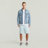 Picture of G-STAR MEN'S PREMIUM CORE SWEAT SHORTS IN BABY BLUE 3