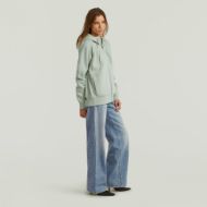 Picture of G-STAR WOMEN'S PREMIUM CORE 2.1 HOODED ZIP THRU SWEAT IN PALE GREEN 5
