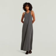 Снимка на G-STAR ДАМСКА РОКЛЯ WASHED TANK MAXI DRESS PETROL GD 5
