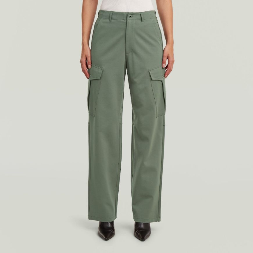 Снимка на G-STAR ДАМСКИ СПОРТЕН ПАНТАЛОН SOFT SCULPT PLEATED PANT ORPHUS