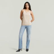 Снимка на G-STAR ДАМСКИ ТОП FLOWY TAPE TANK TOP WHITEBAIT 5