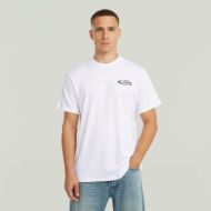 Picture of G-STAR MEN'S 90S LOGO T-SHIRT IN WHITE 1