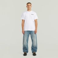 Picture of G-STAR MEN'S 90S LOGO T-SHIRT IN WHITE 3