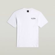 Picture of G-STAR MEN'S 90S LOGO T-SHIRT IN WHITE 6