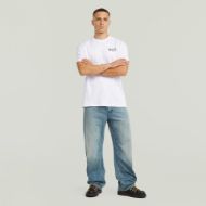 Picture of G-STAR MEN'S 90S LOGO T-SHIRT IN WHITE 5