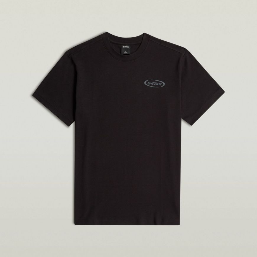 Picture of G-STAR MEN'S 90S LOGO T-SHIRT IN DK BLACK