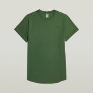 Picture of G-STAR MEN'S LASH T-SHIRT IN DK NURI GREEN GD 6