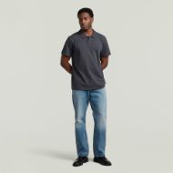 Picture of G-STAR MEN'S CORE REGULAR JACQUARD POLO IN PETROL 5
