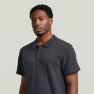 Picture of G-STAR MEN'S CORE REGULAR JACQUARD POLO IN PETROL 4