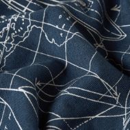 Picture of G-STAR MEN'S AOP RELAXED T-SHIRT IN RANK BLUE BOAT BLUEPRINT 7