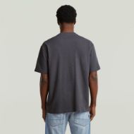 Picture of G-STAR MEN'S GLOBES RELAXED T-SHIRT IN PETROL 2