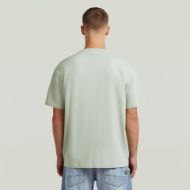 Picture of G-STAR MEN'S GLOBES RELAXED T-SHIRT IN PALE GREEN 2