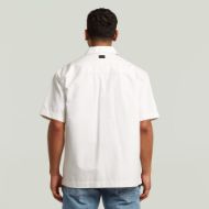 Picture of G-STAR MEN'S BOWLING 2-POCKET REGULAR SHIRT IN ECRU 2