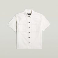 Picture of G-STAR MEN'S BOWLING 2-POCKET REGULAR SHIRT IN ECRU 6