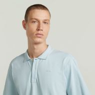 Picture of G-STAR MEN'S CORE REGULAR POLO IN BABY BLUE 3