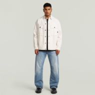 Picture of G-STAR MEN'S MOSA OVERSHIRT IN ECRU 4