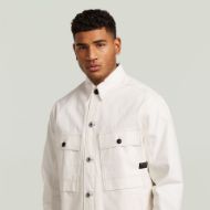 Picture of G-STAR MEN'S MOSA OVERSHIRT IN ECRU 3